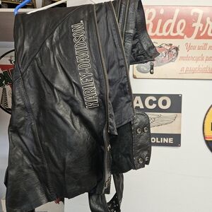 Harley-Davidson Black Leather Jacket